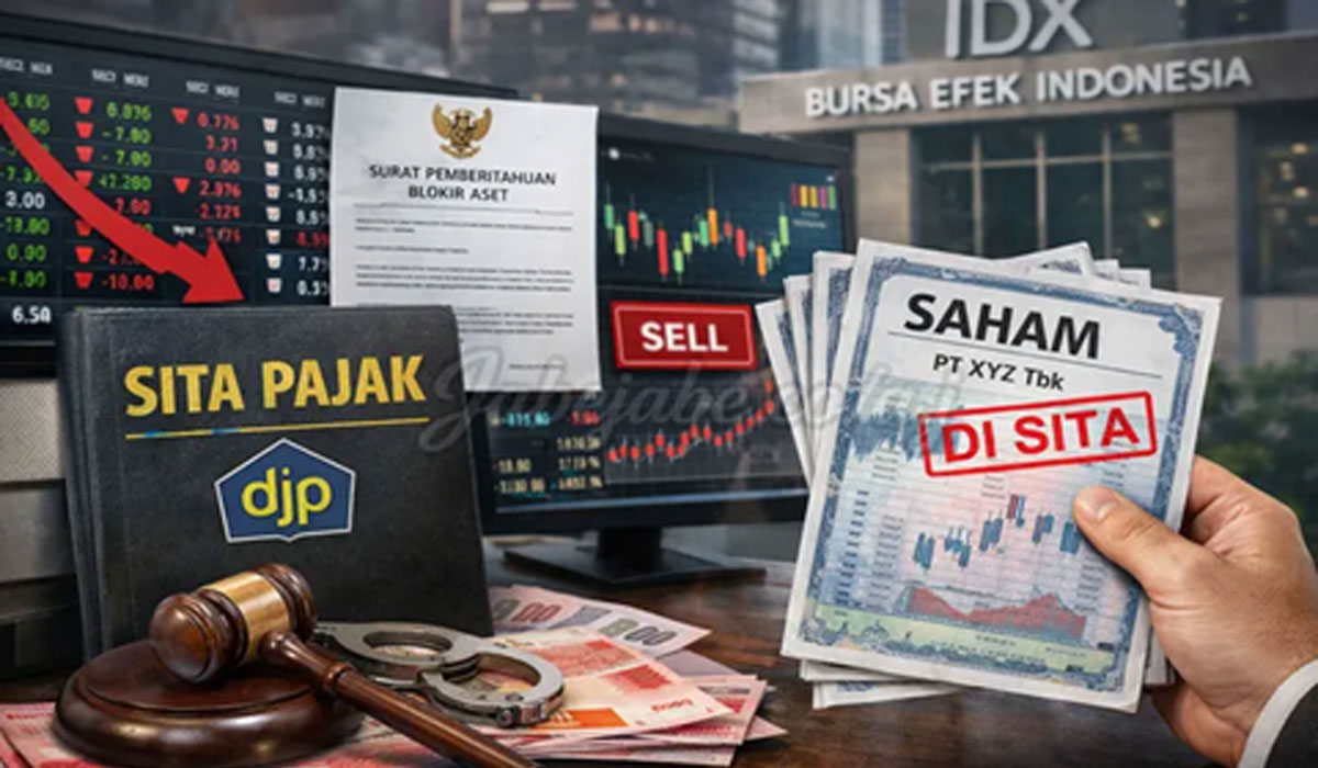 Tegas, DJP Eksekusi Penyitaan Saham Rp 2,6 Miliar Milik Penunggak Pajak